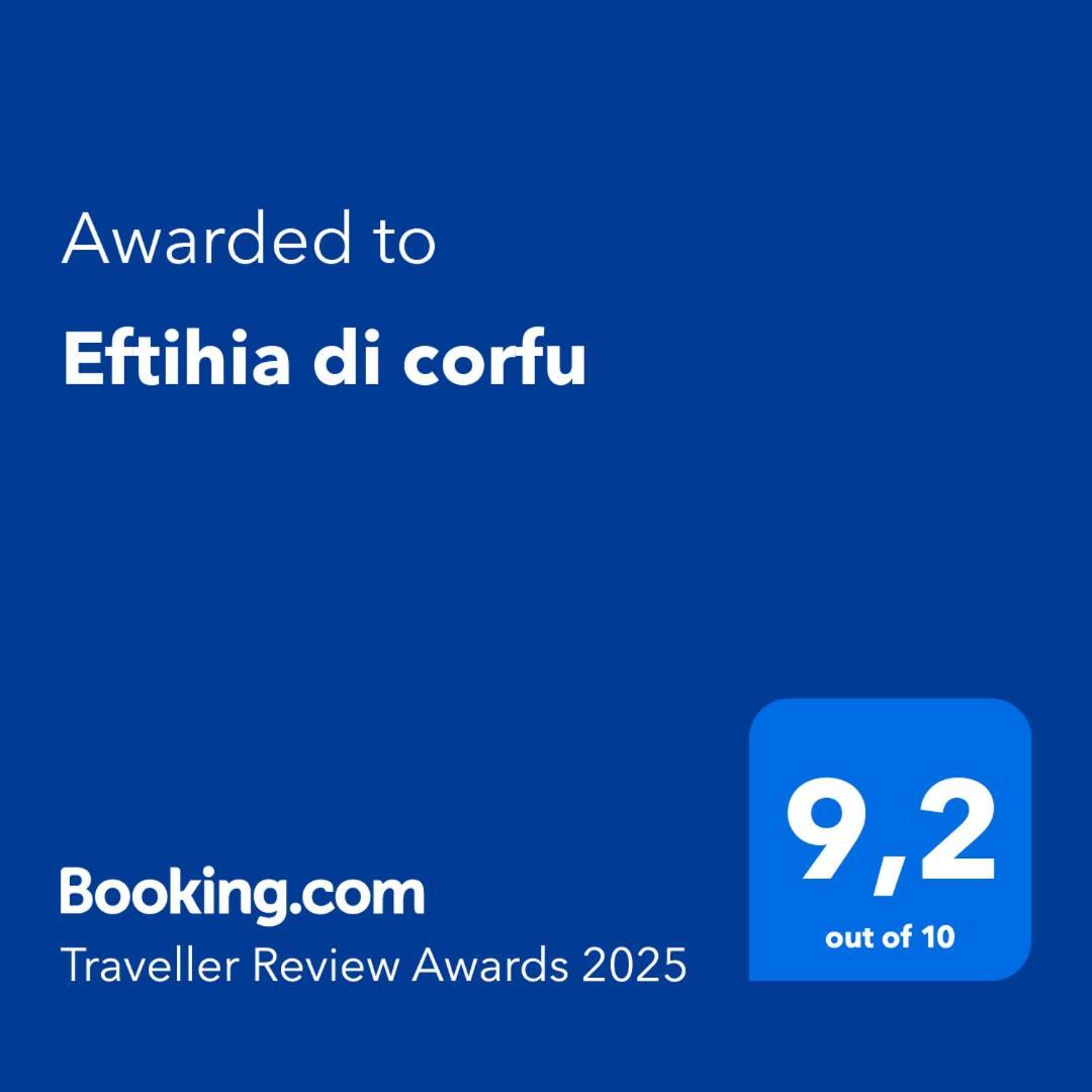 Ferienwohnung Eftihia Di Corfu Corfu  Exterior foto